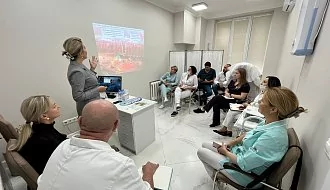 В рамках «Корпоративного университета» клиники «Альтамед+» состоялась очередная лекция для врачей.